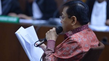 Baca Pledoi, Setya Novanto Cerita Jualan Beras dan Model Saat Muda