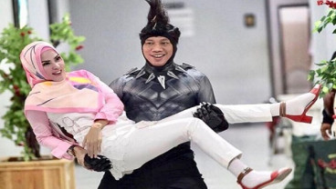 RUMAH TANGGA ARTIS: Angel Lelga dan Vicky Prasetyo Ribut saat Live di TV