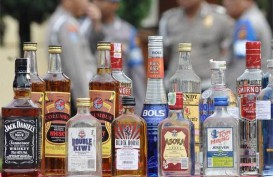 Polres Cirebon Sita Ribuan Liter Minuman Beralkohol dari Berbagai Jenis