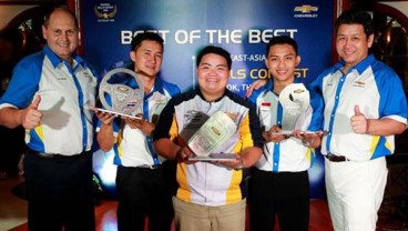 Teknisi Indonesia Juara Pertama Chevrolet Regional Skill Contest