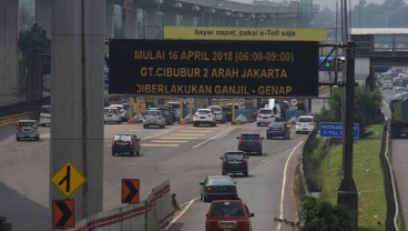 Uji Coba Ganjil-Genap di Jalan Tol, BPTJ Masih Temukan Kepadatan