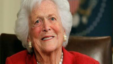 Mantan Ibu Negara AS Barbara Bush Dikabarkan Meninggal Dunia