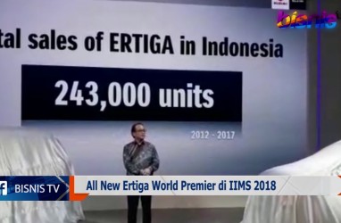 The All New Ertiga Jalani World Premier di IIMS 2018