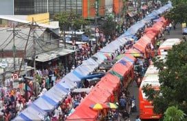 PENATAAN TANAH ABANG TAHAP II: Sandiaga Janji Bangun Sky Bridge Senilai Rp50 Miliar