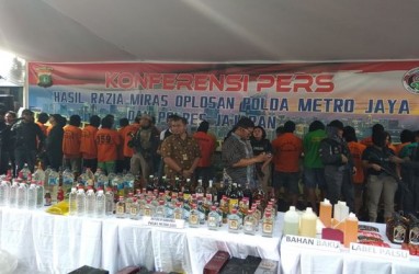 Polda Metro Jaya Telusuri Jaringan Miras Oplosan Jakarta-Bandung
