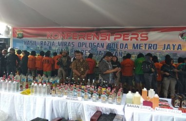 MIRAS OPLOSAN: 180 Orang Diamankan di 148 Lokasi