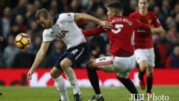 SEMIFINAL PIALA FA: Tottenham Hotspurs vs Manchester United, Harry Kane vs Lukaku