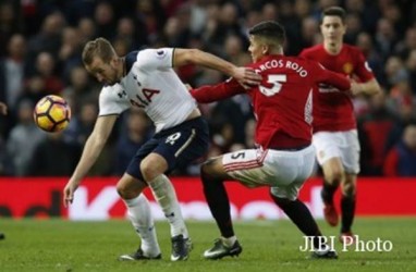 SEMIFINAL PIALA FA: Tottenham Hotspurs vs Manchester United, Harry Kane vs Lukaku