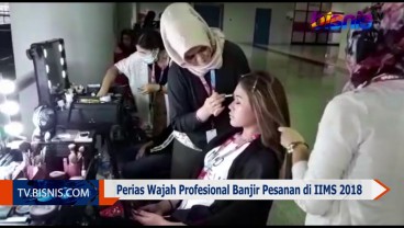 Perias Wajah Profesional Banjir Pesanan di IIMS 2018