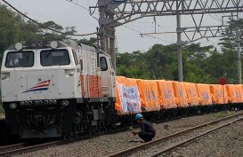 ANGKUTAN BARANG : Truk Dilarang di Tol, Kereta Api Bisa Jadi Pilihan