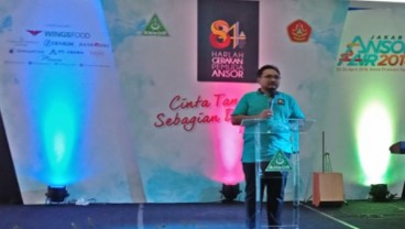 Ansor Fair 2018, Simak Pemaparan Yaqut Cholil Qoumas