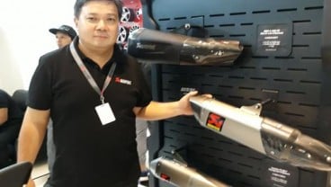 Akrapovic Kuasai 40% Pasar Knalpot Motor Premium di Indonesia