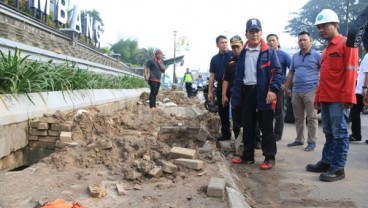 Pemkot Palembang Stop Pekerjaan Galian Tak Berizin