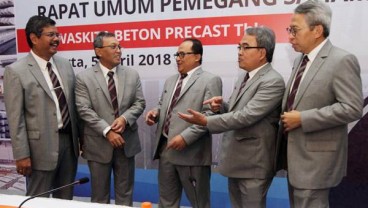 Laba Waskita Beton Precast (WSBP) Melonjak 168,42% pada Kuartal I/2018