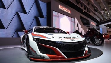 IIMS 2018: Mobil Balap Honda NSX GT3 Sedot Perhatian Pengunjung