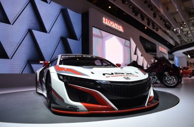 IIMS 2018: Mobil Balap Honda NSX GT3 Sedot Perhatian Pengunjung