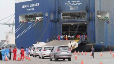 IPC Car Terminal Apresiasi Ekspor Perdana Mitsubishi Xpander