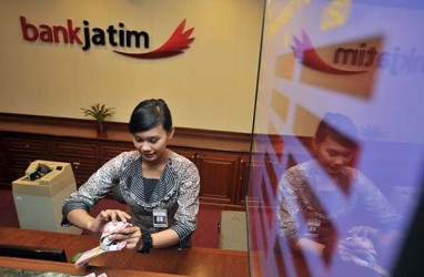 Bank Jatim Raup Untung Rp376,8 miliar di Kuartal I/2018