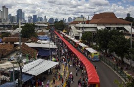 Sandi Ingin Sky Bridge Tanah Abang Diluncurkan Sebelum Ramadan