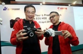 Luncurkan Produk Baru, Canon Jepret Pasar Lebih Besar di Jabar