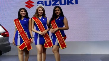 IIMS 2018: Aria Suzuki Novita Sari Sabet Miss Motorshow 