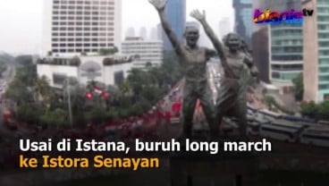 HARI BURUH: Lalu Lintas Jakarta masih Lengang