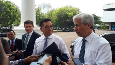 'Rujuk', Bos JP Morgan Temui Jokowi