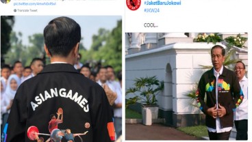 Jaket Jokowi Jadi Buah Bibir lagi, Kali ini Bernuansa Asian Games 2018