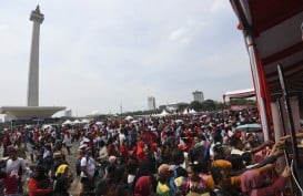 Polisi Selidiki Izin Pesta Rakyat di Lapangan Monas