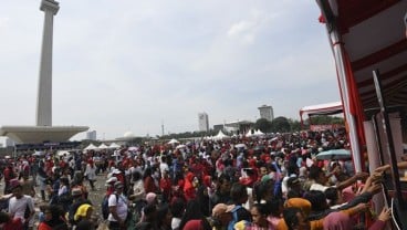 Polisi Selidiki Izin Pesta Rakyat di Lapangan Monas