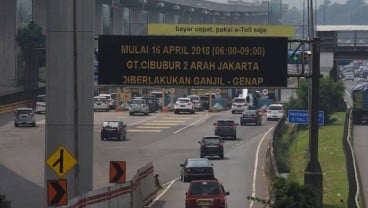 Uji Coba Ganjil-Genap di Tol Tangerang—Jakarta & Jagorawi Diperpanjang