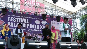 Palang Pintu Ke-13 Meriah, Anies-Sandiaga Batal Hadir