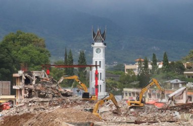 Pascakebakaran, Pasar Atas Bukittinggi Akan Dibangun Mulai Semester II/2018