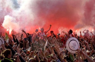 Hasil & Klasemen Liga Belanda, Keindahan Pesta Juara PSV Berkurang