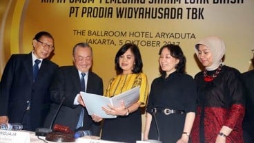 Pendapatan Prodia Widyahusada (PRDA) Tumbuh 7,5% pada Kuartal I/2018