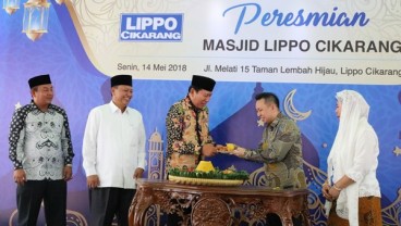 Dibangun Akhir Januari 2017, Masjid Lippo Cikarang Diresmikan