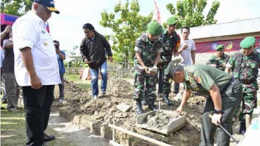 Gandeng TNI, Pemprov Gorontalo Bangun 610 Unit Rumah Layak Huni