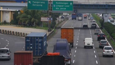 Tol Jakarta - Tangerang: 06.00 - 09.00 WIB Angkutan Barang Dilarang Melintas