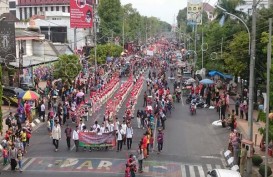 Ribuan Orang Padati Karnaval Dugderan Semarang
