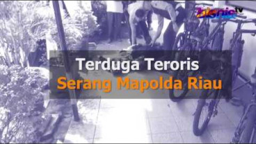 MAPOLDA RIAU DISERANG: Sempat Kejar-kejaran, Brimob Tangkap Pelaku yang Kabur