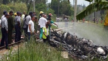 Pesawat Jatuh di Havana: Dari 111 Orang, Hanya 3 Wanita Selamat