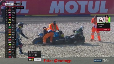 MotoGP Prancis: Marc Marquez Kalahkan Andrea Dovizioso di Sesi Pemanasan