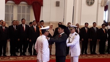 Presiden Jokowi Lantik KSAL & Wakil Ketua Mahkamah Agung Bidang Non Yudisial