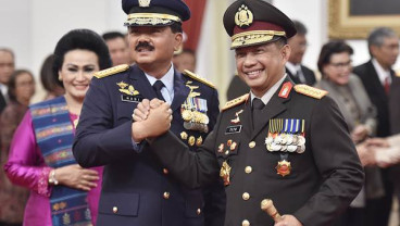 Panglima TNI Bahas Koopsussgab Bersama Komisi I DPR