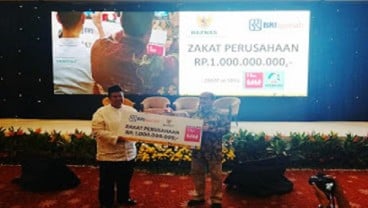 BRI Syariah Salurkan Zakat Perusahaan Rp1 milyar Lewat Baznas