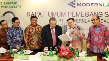 Penjualan Rumah Tinggal dan Apartemen Modernland Realty Naik 43,3%