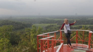 DESTINASI KLATEN, Pesona Senja di Bukit Cinta Menggoda