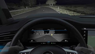 Inovasi VW Touareg Baru: Night Vision Bikin Aman Saat Mengemudi Dalam Gelap