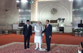 Presiden Jokowi dan PM Narendra Modi Kunjungi Mesjid Istiqlal