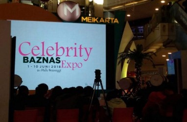 Sejumlah Selebritas Pamerkan Produknya di Celebrity Baznas Expo